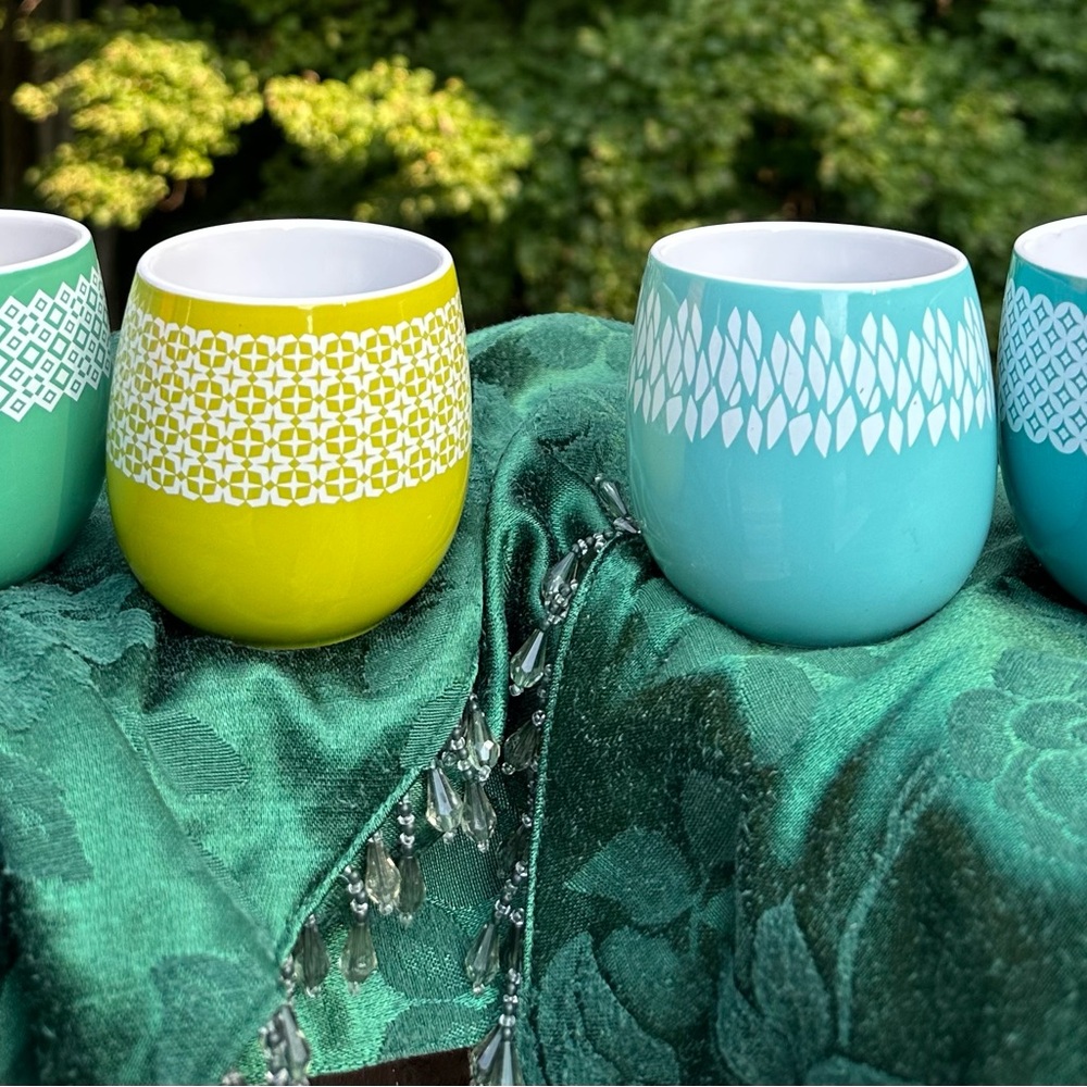 Stoneware Tea Cups - Picture 5 of 8